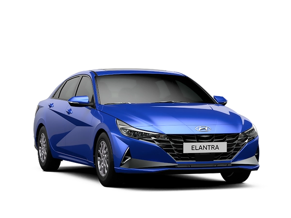 Hyundai Elantra Новая Intense Blue
