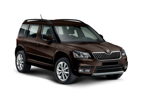 Skoda Yeti Monte Carlo Коричневый Topaz Brown металлик